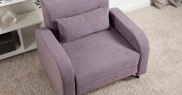 Кресло-кровать Киото ТК 782 велюр Epic 65 lilac сирень