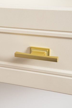 Стол-консоль Марион 12.318 слоновая кость С341 PE, слоновая кость 6898 ПВХ