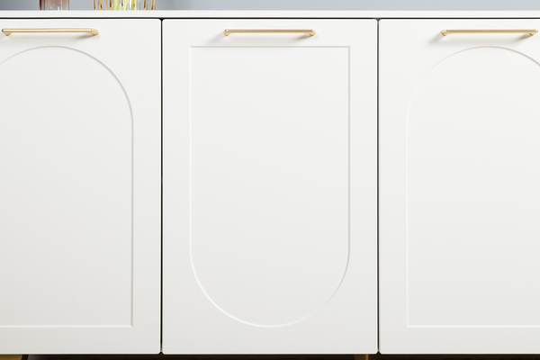 Тумба под ТВ Монтесито 16.66 Белый PE шагрень, белая шагрень 4101 ПВХ