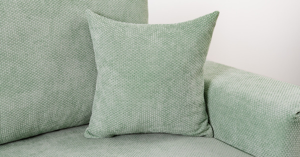 Диван-кровать угловой Оксфорд 715 композиция 2, STORM 9 мятный, модульная система, сборка на любую сторону